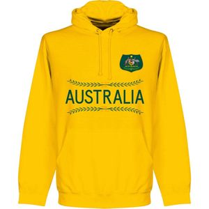 Australië Team Hooded Sweater - Geel - Kinderen - 152