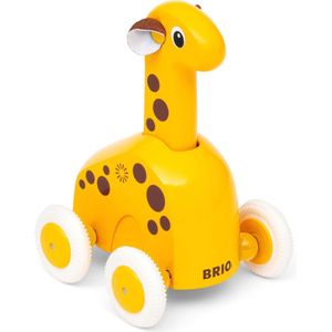 BRIO Push & Go Giraffe - Speelgoedvoertuig Baby
