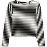 Ronde kraag Lange mouw T-shirt