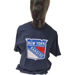 NEW YORK RANGERS-TSHIRT-NAVY-L