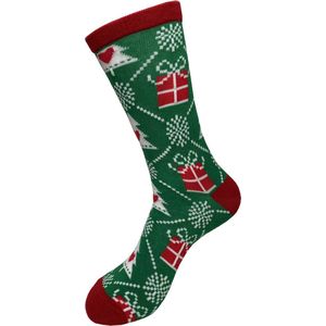 Robin Ruth Kerstsokken mannen maat 41-46 - Kerst - Sokken - Groen - Cadeau
