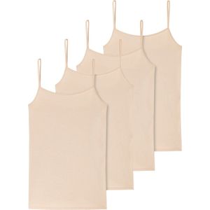 Schiesser Dames spaghettitop 4 pack 95/5 organic cotton