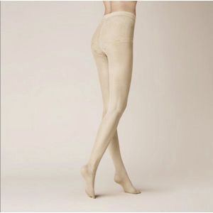 Kunert trend fijnmazige visnet panty maat 42/44 Ivory