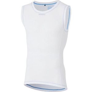 Shimano Mesh Baselayer Zomer Fietsshirt - Heren - Wit - Maat L