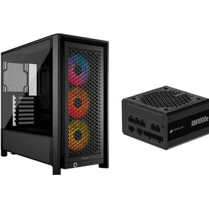 Corsair - Componenten Combo - Behuizing 4000D RS ARGB - Voeding RM1000e