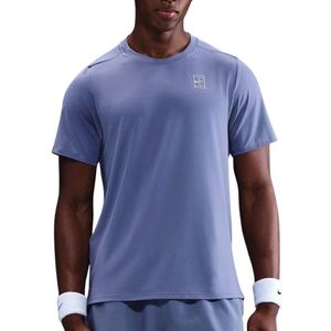 Nike - Court Advantage - Dri-FIT Tennisshirt - Blauw