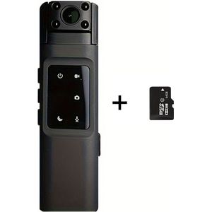 Nivard Chest Camera - Bodycam - Politie - Spy Camera - Spy Cam - Verborgen Camera - Spionage Camera - Action Camera - HD + 64GB Opslag