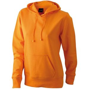 James and Nicholson Dames/dames Hooded Sweatshirt (Oranje)