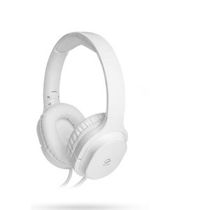 Anti straling Air Tube Koptelefoon Over-Ear HA08W – iBrain Wit - 3.5mm Jack