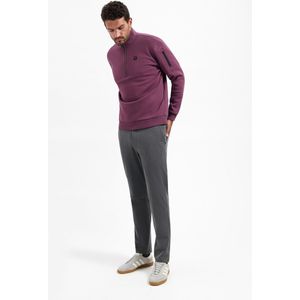 No Excess - Sweatshirt - Donkerroze - Effen - Lange Mouw