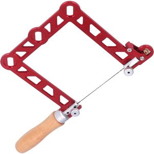 Professionele heavy-duty copingzaag met copingframe - multifunctioneel handgereedschap voor hout, kunststof, rubber en zacht metaal snijden