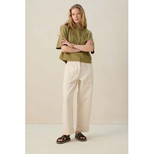 Sissy-Boy - Workwear Broek - Beige - Mid Waist - 4-Pocket Model