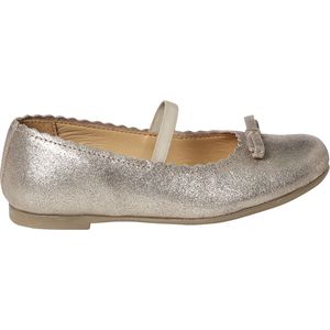 Leren Ballerina's - Goud - Metallic Leer