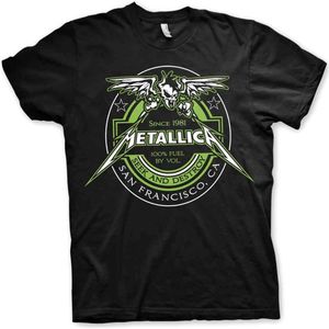 Metallica Heren Tshirt -L- Fuel Zwart