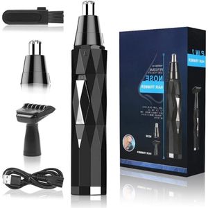 Neustrimmer - Oortrimmer - Neushaar trimmer - Neus tondeuse - Gezichtsverzorging - Mannen - Dames - Elektrisch - Grooming