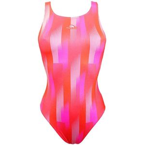 Turbo - Geo Zig - Dames Zwempak - 1 stuk - Brede Banden