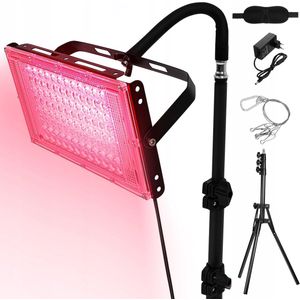 Infraroodlamp - Zwart - 96 LED Pijnverlichting - Geschikt voor Gezicht en Lichaam