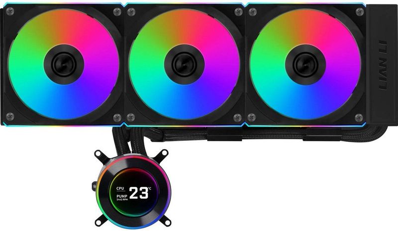 Lian Li - HYDROSHIFT II LCD-C 360CL - AiO Waterkoeling - Zwart - ARGB
