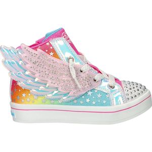 Skechers - TWI-Lites 2.0 Dreamy Wings - Kinderlaarzen - Roze/Meerkleurig - Iriserende Top met Studs