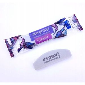 Aba Group Nagelvijl Halfmoon 180/240 Grijs - Polijsten & Matten