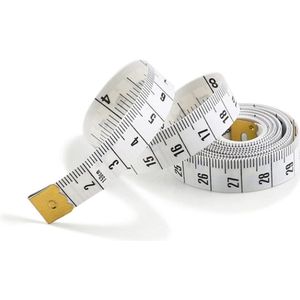 Dubbelzijdig meetlint 60 inch - perfect voor lichaams- en kledingmetingen