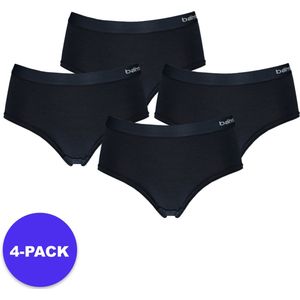 Apollo (Sports) - Dames Hipster Bamboe - Navy Blauw- Maat S - 4-Pack - Voordeelpakket