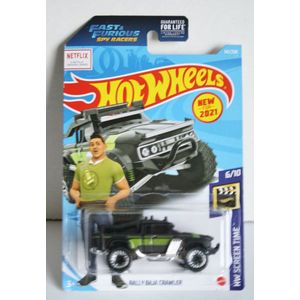 Hot Wheels Fast & Furious rally baja crawler - Die Cast - 7 cm - Schaal 1:64 - army green
