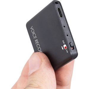 DailySupplies® Afluisterapparatuur op Afstand - Spy Recorder - Voice Dictafoon