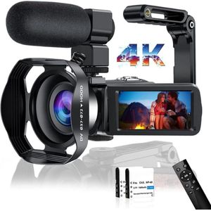Cenzoar® Videocamera - Inclusief Accu - Camcorder - Handycam - Vlog Camera - Video Camera - Videocamera Digitaal - Filmcamera - Camcorders - Digitale Camera - Digital Camera - Digitale Camera Compact