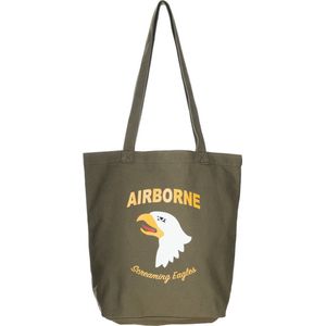 Fostex Canvas draagtas 101st Airborne Division groen