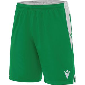 Macron Tempel Short Heren - Groen / Wit | Maat: XL