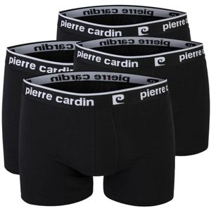 Pierre Cardin - Heren Onderbroeken 4-Pack - 95% Katoen - Boxershort - Zwart - Maat M