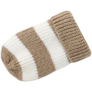 Vertbaudet Gestreept babyset met Peruaanse muts, snood en wanten