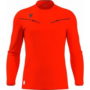 Macron - Ponnet Eco - Scheidsrechtersshirt - Fluorood - Lange Mouw