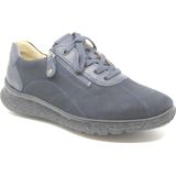 Hartjes, 162.1603/99 47.01, Blauwe extra brede sneaker wijdte K