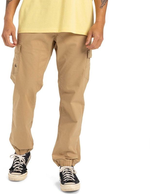 Quiksilver Mw Cuffed Cargobroek Beige 34 Man