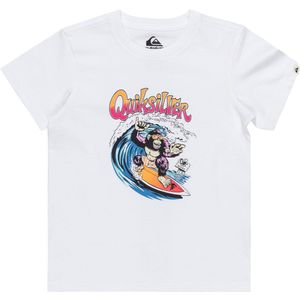 Quiksilver Kong Story T-shirt Met Korte Mouwen Wit 24 Months Jongens