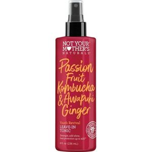 NOT YOUR MOTHER Passion Fruit Kombucha & Awapuhi Ginger leave- in tonic 236mL