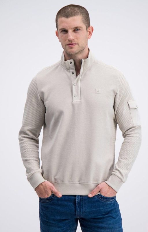 Gabbiano - Heren Sweater - Koro - 776280 - 5002 Ivory Bone