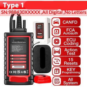 OBD2 Scanner - OBD - Uitleesapparatuur Auto - Diagnosecomputer - Storing Verwijderen - Auto Accessoires - Auto Uitlezen - 15 Reset Services - Systeem Scanner