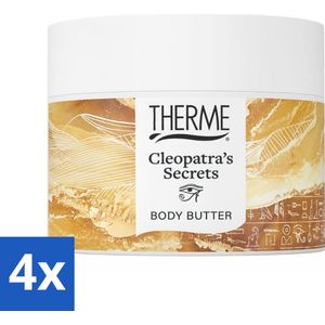 Therme - Cleopatra's Secrets - Bodybutter - Hydraterend - Verzorgend - 225gr - Voordeelverpakking - 4 stuks