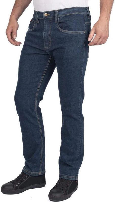 Lee Cooper - Werkjeans - Marineblauw - Stretchdenim - Heren