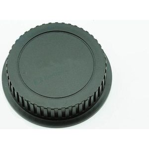 Achterdop achter lensdop: Canon EF EOS mount objectieven