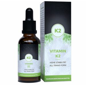 Vitamine K2 druppels - 200 mcg per dagdosering