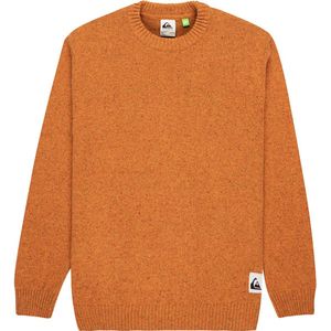 Quiksilver - Slow Song Neppy - Sweatshirt - Oranje - Regular Fit