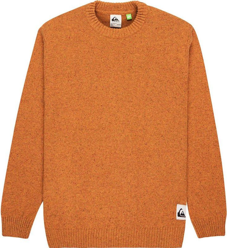 Quiksilver - Slow Song Neppy - Sweatshirt - Oranje - Regular Fit