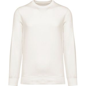 Native Spirit Ecologische uniseks sweater met ronde hals en afhangende mouwen French Terry NS430 - Ivory - S