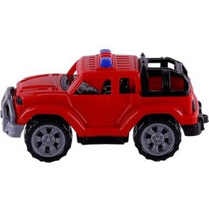 Cavallino Trendy Jeep Rood, 22cm