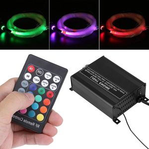 16 W RGB LED glasvezel sterrenhemel licht - installatieset met afstandsbediening - 150 lichtvezels