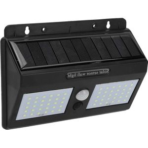 60 LED Zonne Verlichting Buiten 90-120 ° Groothoek Draadloze PIR Sensor Lampen 55 V 12 W Zonne Inductie Tuin Wandlamp met Bewegingssensor .